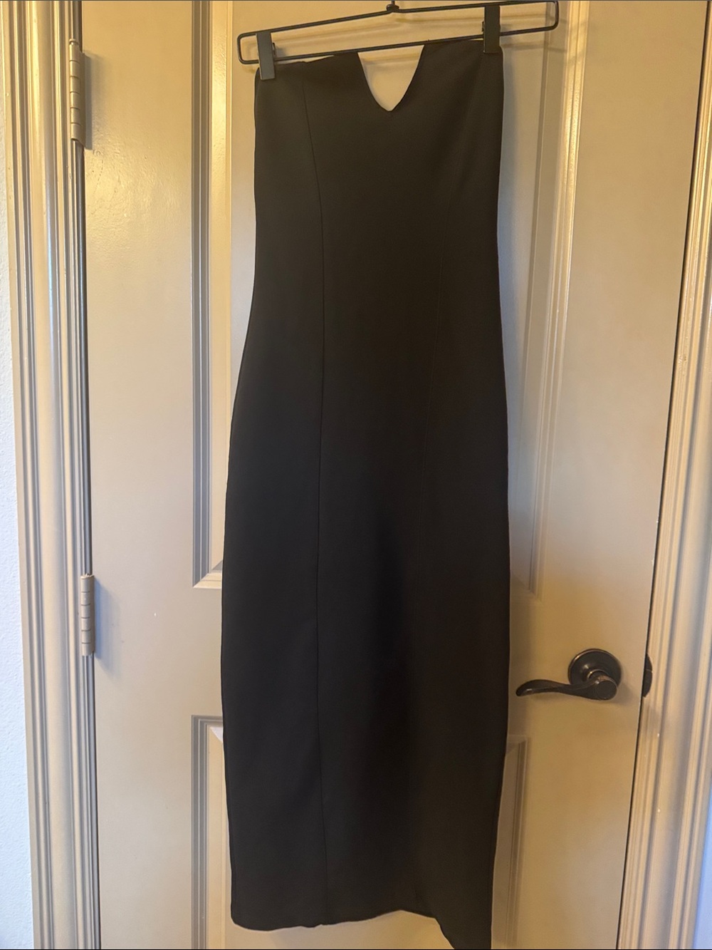 Zara Gorgeous Classic Black Strapless  Dress